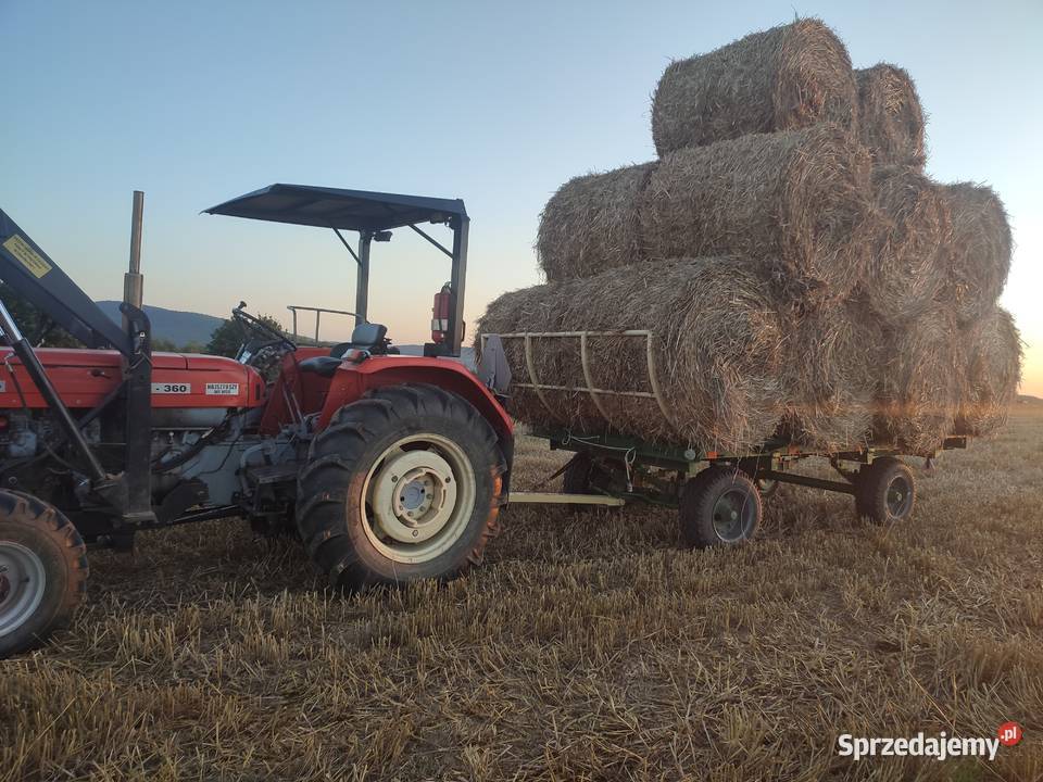 Laweta na baloty Brzostek