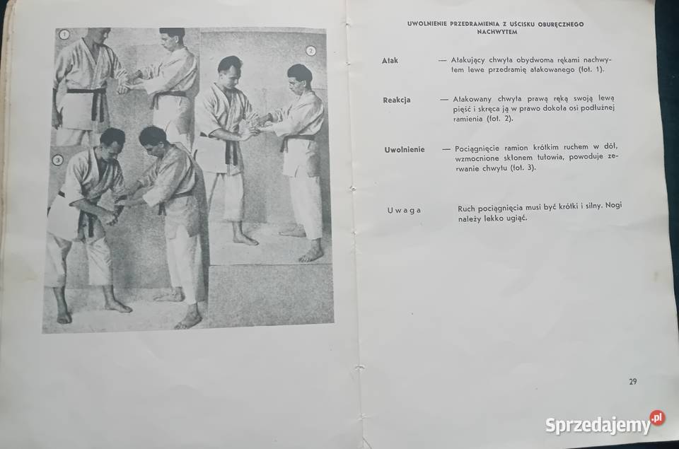 Fr van Haesendonck JuJitsu Pas Biały Sport i Antykwariat wielkopolskie