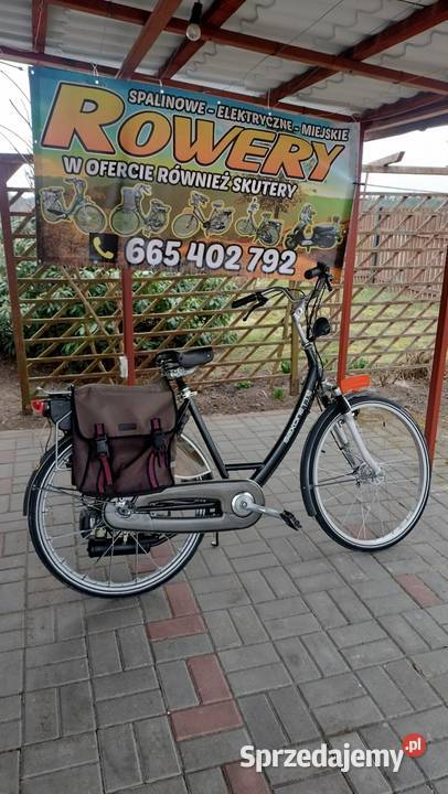 Holenderski rower spalinowy z silnikiem Sachs Brodnica sprzedam