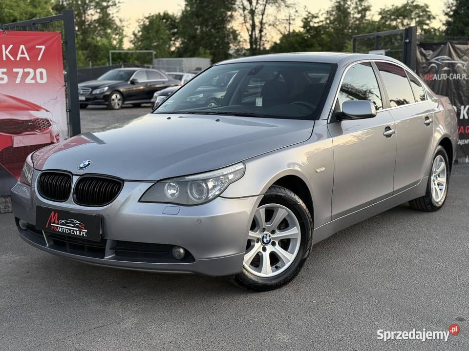 BMW E60 22 Benzyna Automat Alusy Szyberdach czujnik parkowania Seria 5 Poznań