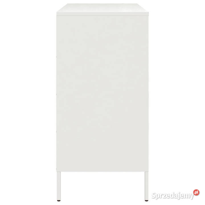 Szafka biała 68x39x79 stal WM842957 Warszawa