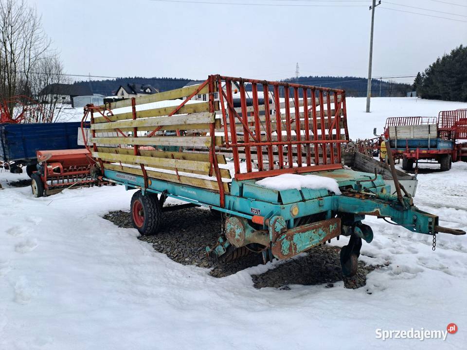Przyczepa samozbierająca steyr hamster plus 20 Limanowa sprzedam