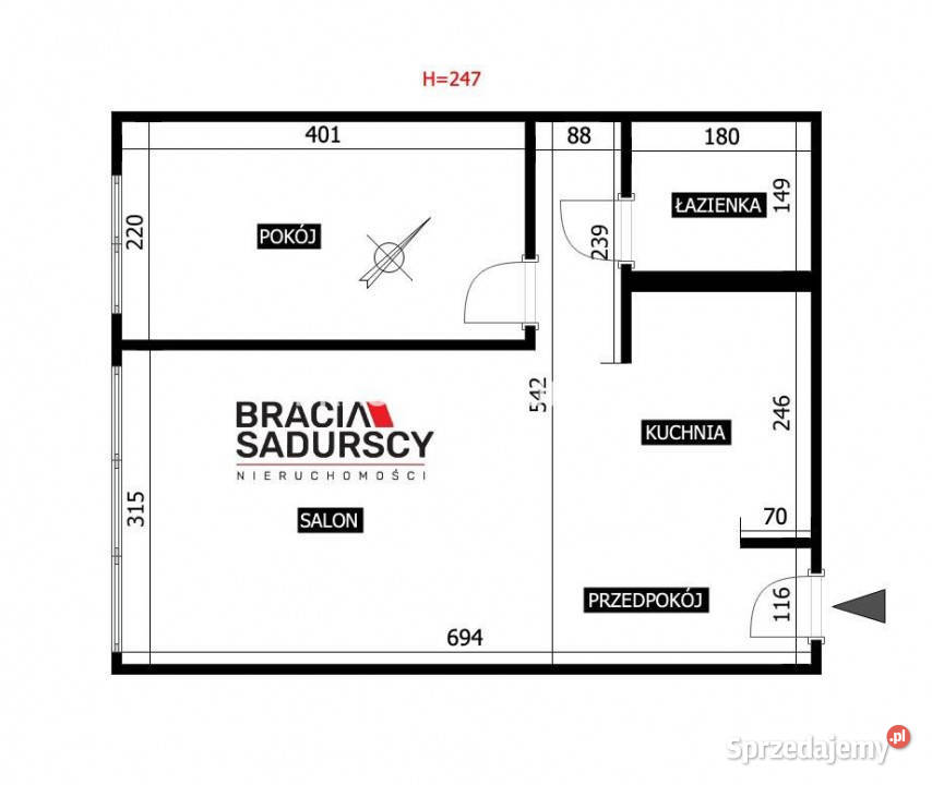 Mieszkanie 3619m2 2pokojowe Kraków os Kalinowe małopolskie