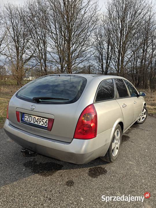 Nissan Primera P12 18 LPG 2004r Kombi Zduńska Wola
