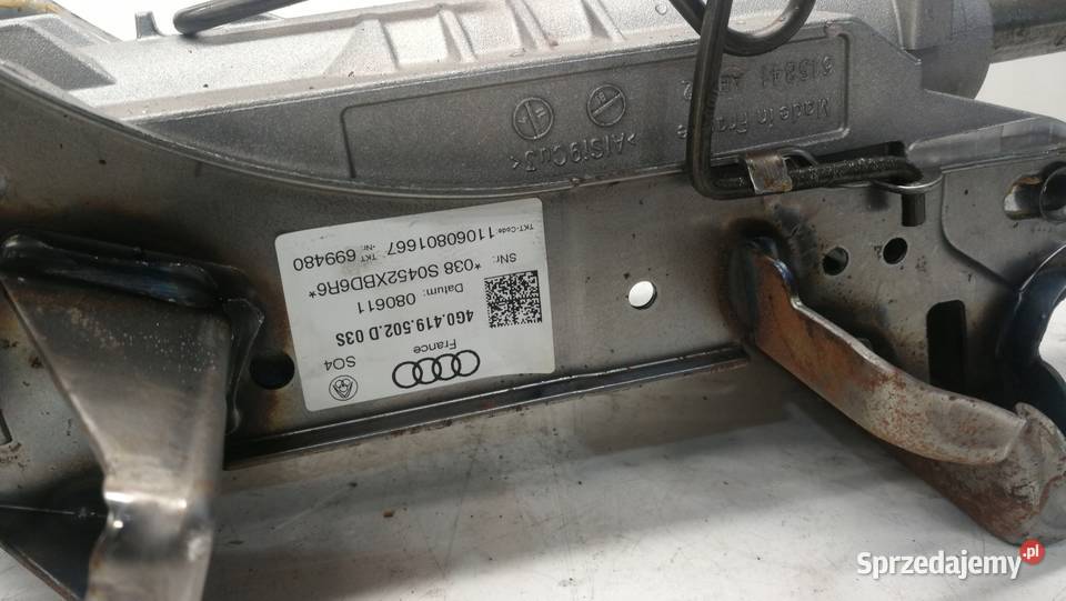 SZTYCA KOLUMNA KIEROWNICZA AUDI A6 C7 4G0419502D osobowe Przystajń
