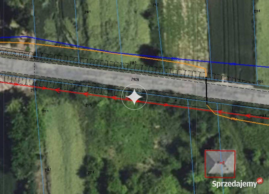 1500 m pod dom MPZP MR spokojna okolica asfalt Pieniany-Kolonia