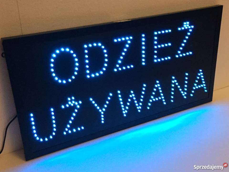 Reklama diodowa szyld 80x40 zewnętrzna Pozostałe mazowieckie
