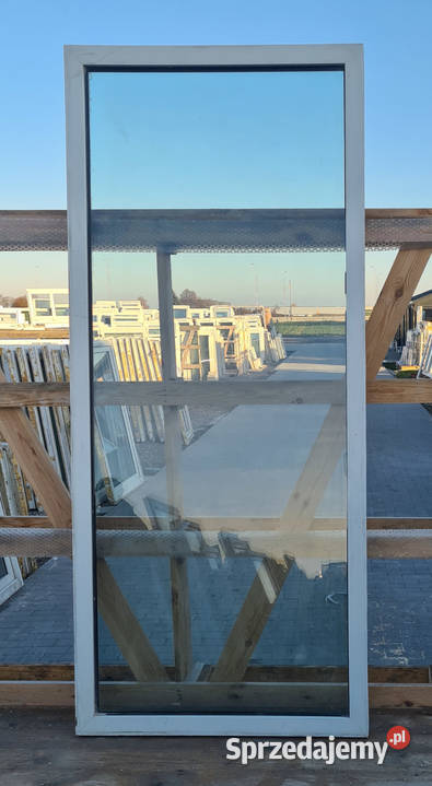 OKNA KacprzaK Witryna 96X217 FIX Używany PCV