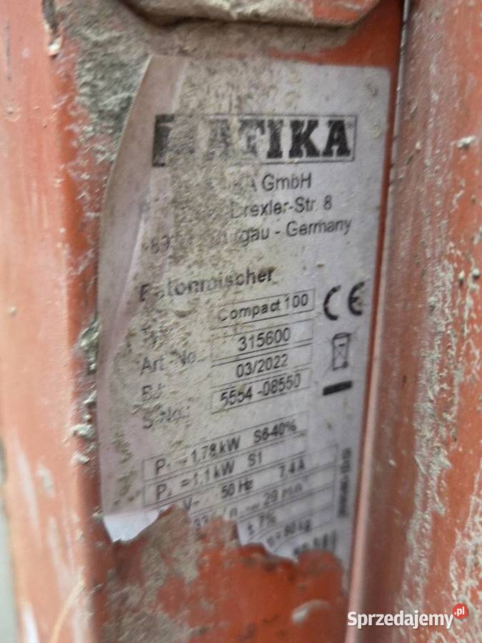 Mieszadło stacjonarne do kleju mieszacz do Namysłów