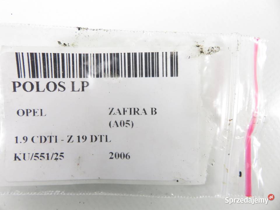PÓŁOŚ LEWA OPEL ZAFIRA B 19 CDTI 014915