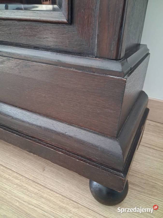 Zegar stojący podłogowy dębowy zabytkowy wysoki Ożarów Mazowiecki sprzedam