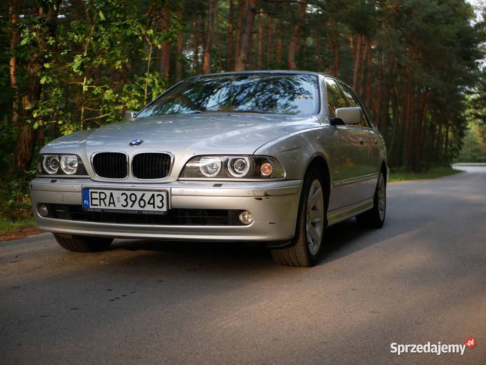 Sprzedam BMW E39 530i manual bogato wyposażona czujnik zmierzchu łódzkie Przedbórz