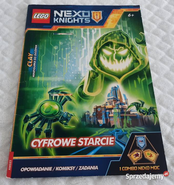 Lego Nexo Knights Cyfrowe starcie Ameet 2018 ISBN 9788325327934 Czeladź