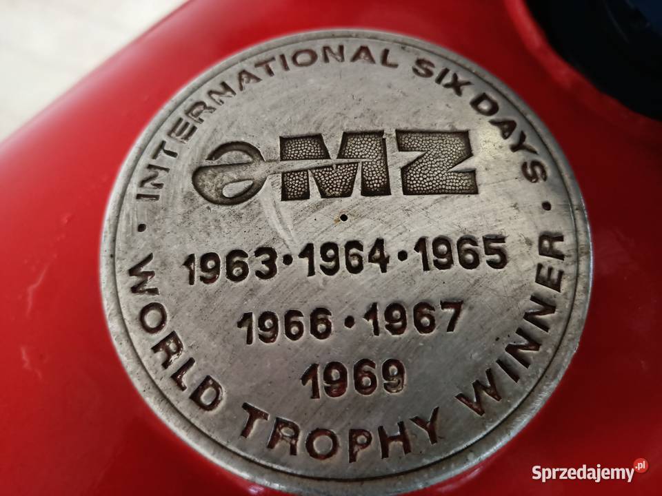 MZ ES 2502 Trophy 1972r Dokumenty PRL Warszawa