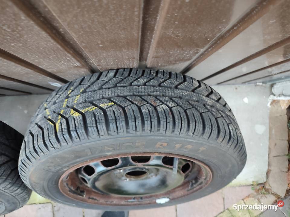 Felgi Stalowe 14 Ford Fiesta MK7 Opona Zima Piętno