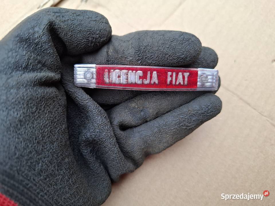 Emblemat znaczek logo Licencja Fiat 126p Maluch Strzelce Opolskie sprzedam