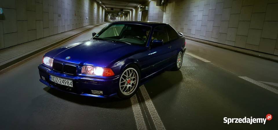 BMW E36 COUPE 325i 25L M50B25 192 Bogata wersja Sportowy / Coupe Łódź sprzedam