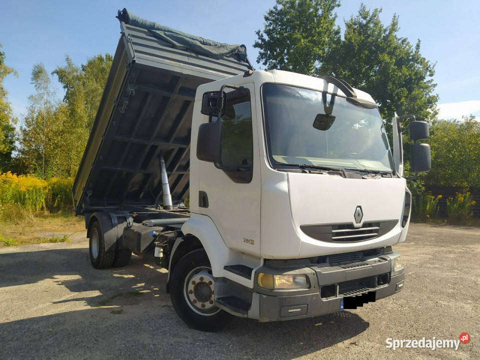 Renault MIDLUM 3STRONNY WYWROT 10ton 2009 stan Samochody ciężarowe Chełm Śląski