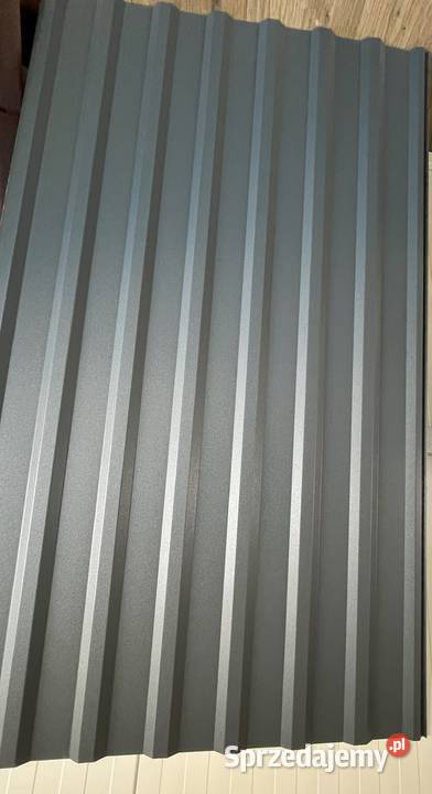 Blacha trapezowa T18 7016 mat 2 gat odcinki 2 Pokrycia dachowe sprzedam