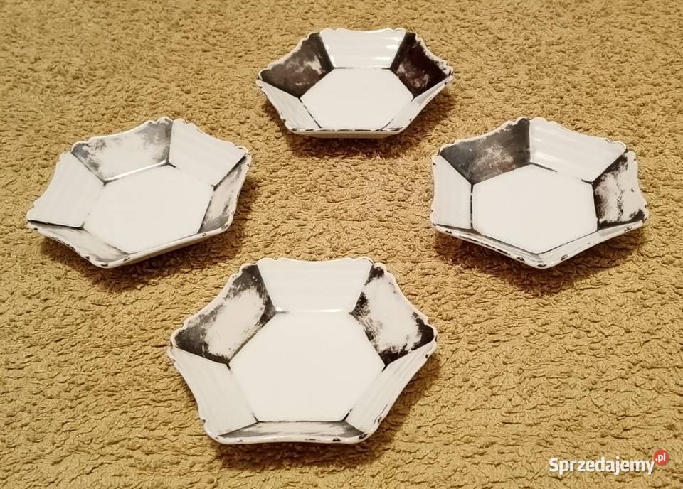 4 stare miseczki Volkstedt ok 19151934 porcelana Katowice