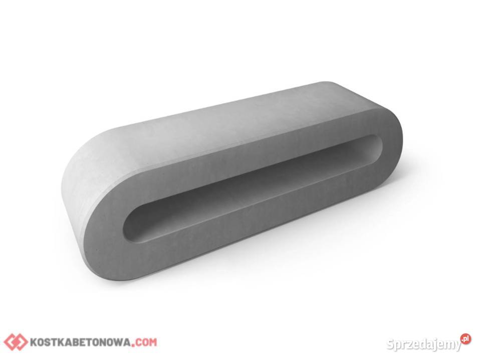 Siedzisko Ławka Betonowa Owal dolnośląskie