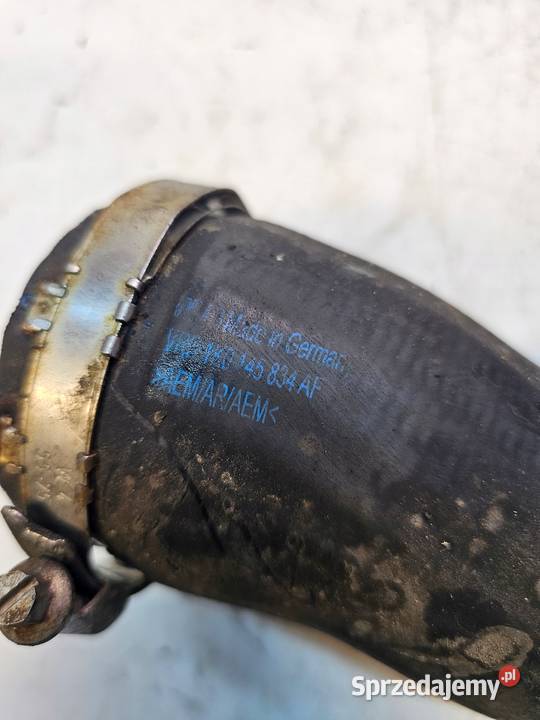RURA WĄŻ INTERCOOLERA AUDI VW SKODA 1K0145834AF Turbosprężarki Przystajń
