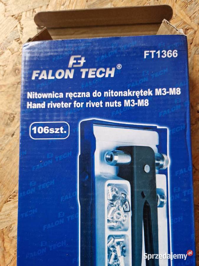 FALON TECH Nitownica ręczna do nitonakrętek M3M8 wielkopolskie