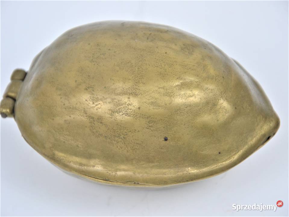 Orzech mosiężny dziadek do orzechów vintage lata Antyki Warszawa