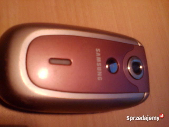 Telefon Samsung X640 różowy z ładowarką i pudełk Telefony i Akcesoria Kraków