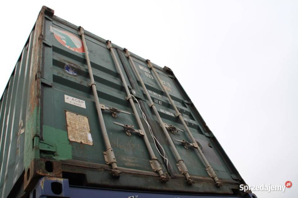 Kontenery morskie 20DV 6m Poznań sprzedam
