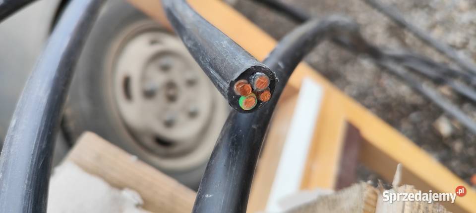Przewód miedziany ziemny 4x10mm 9mb pół ceny małopolskie Sieciechowice sprzedam