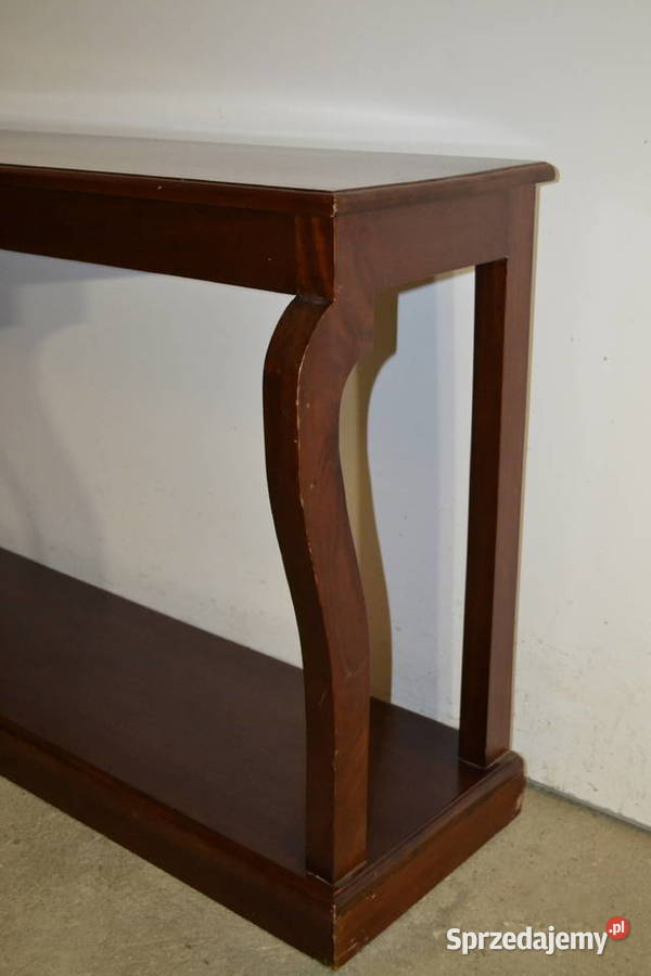 stolik konsola mahoń Będzin