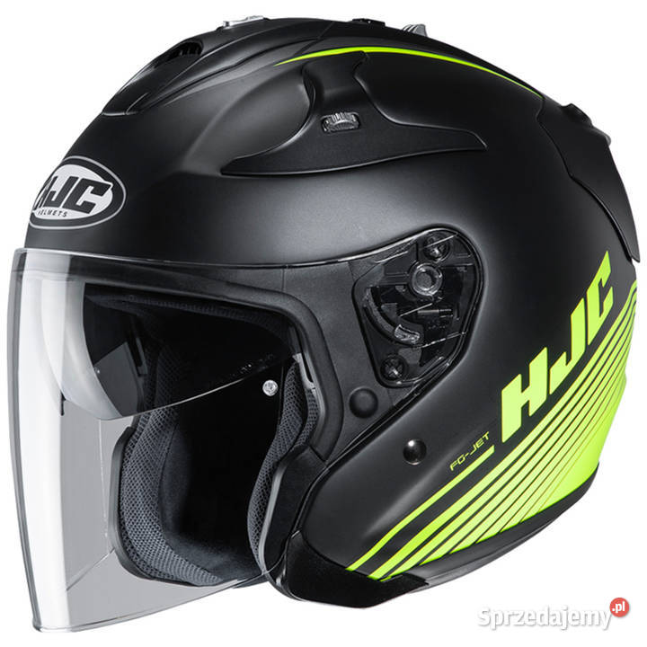 Otwarty kask jet HJC FGJET Blenda Paton Czarny lubuskie Trzciel