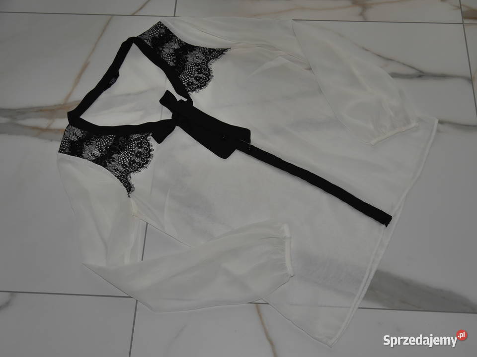 FF śliczna przewiewna elegancka bluzeczka 34 XS czarny dolnośląskie Wrocław