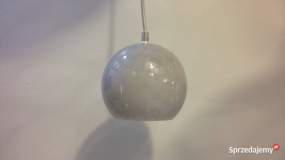 Lampa wisząca KULKA SZKŁO SZARE do pokoju wielokolorowy