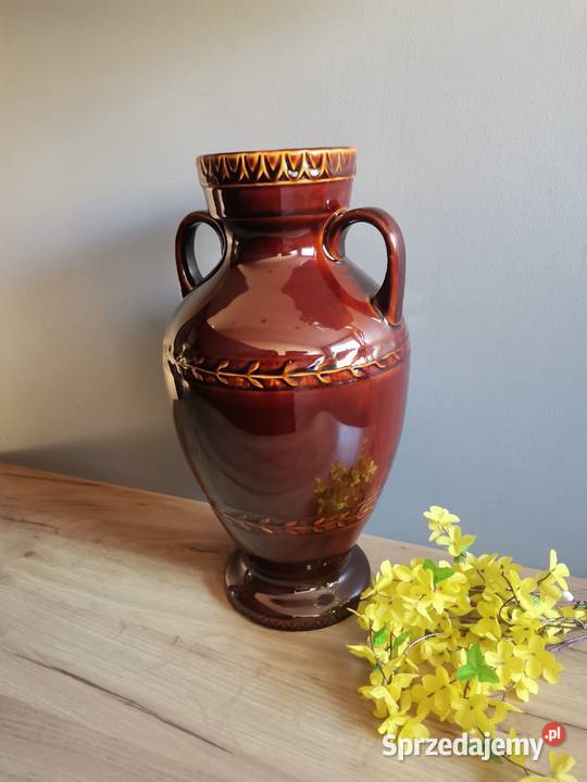 Stary duży wielki wazon porcelit Pruszków design śląskie Siemianowice Śląskie sprzedam