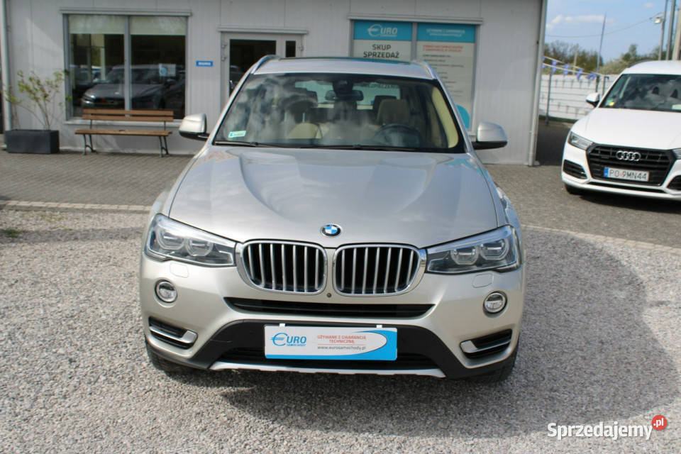 BMW X3 Salon Polska Panorama Kamera Skóra ASR (kontrola trakcji)
