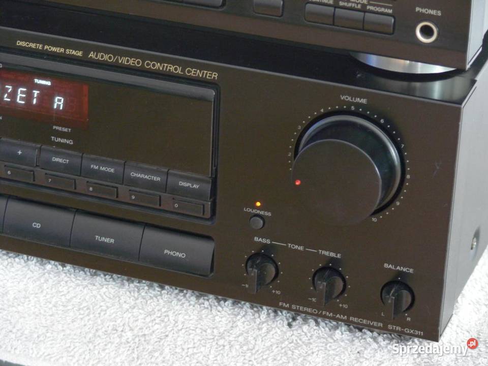 Amplituner Sony STRGX311 RDS mocny i sprawny Jasło sprzedam