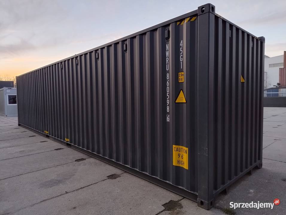 Kontener morski 40 HC 12 metrów nowy OKAZJA mazowieckie Łomianki