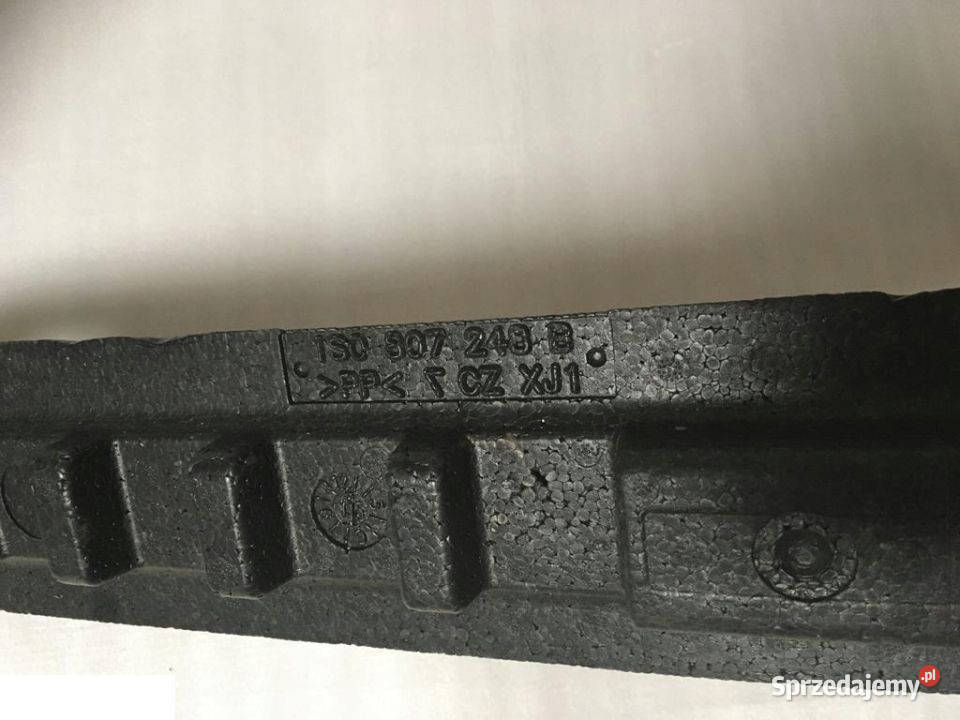 VOLKSWAGEN UP ABSORBER ZDERZAKA PRZÓD 1S0807248 Karoseria lubelskie Kozubszczyzna sprzedam