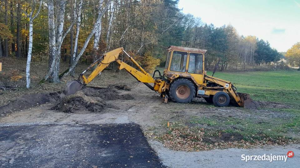 koparko ładowarka case IH krokodyl silnik lubuskie Grotów
