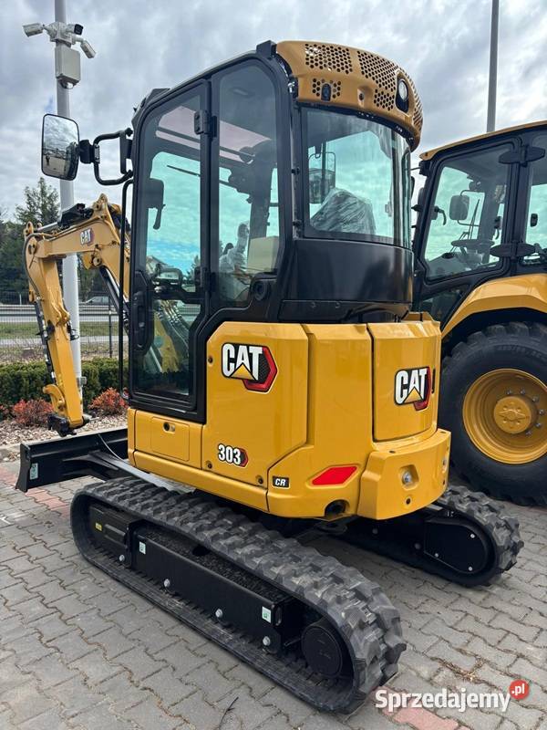 FABRYCZNIE NOWY CAT 303 CR nie Koparki Tuliszków