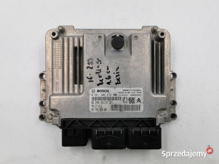 Sterownik Silnika Citroen Berlingo II 16 16v Komputery sprzedam