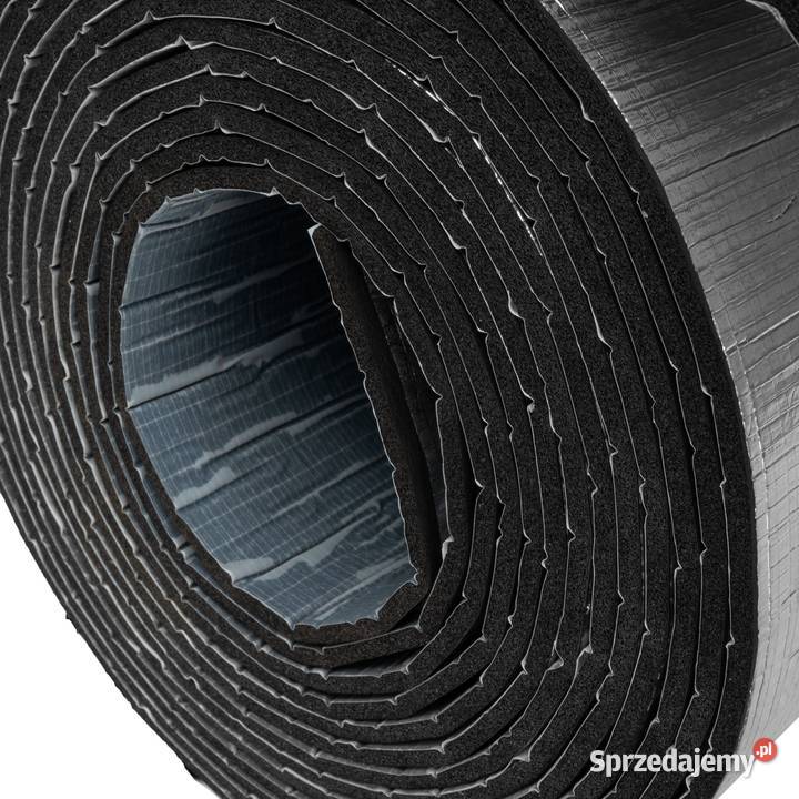 Mata pianka gumowa termoizolacyjna z aluminium Łąki