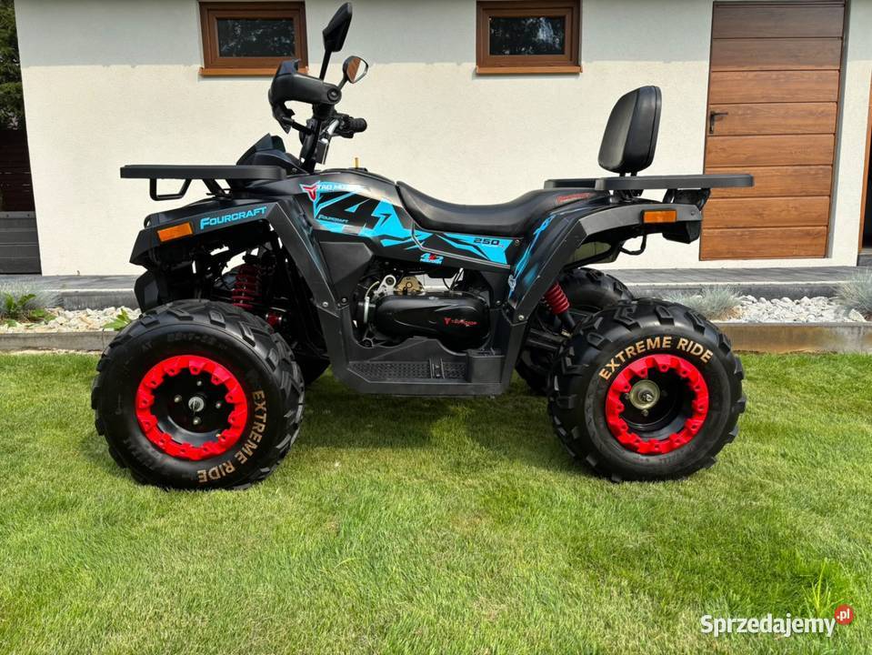 Quad TaoMotor Fourcraft 250 stan 1653km Pozostałe Bełchatów