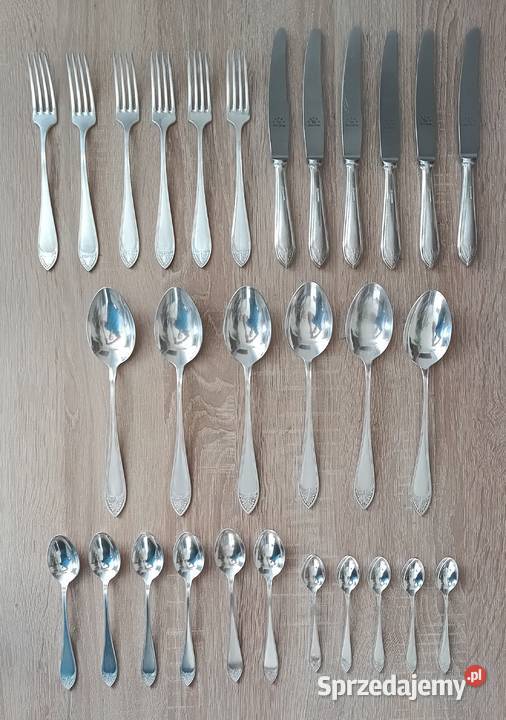 HEFRA srebrne sztućce z lat 70tych mazowieckie Warszawa sprzedam