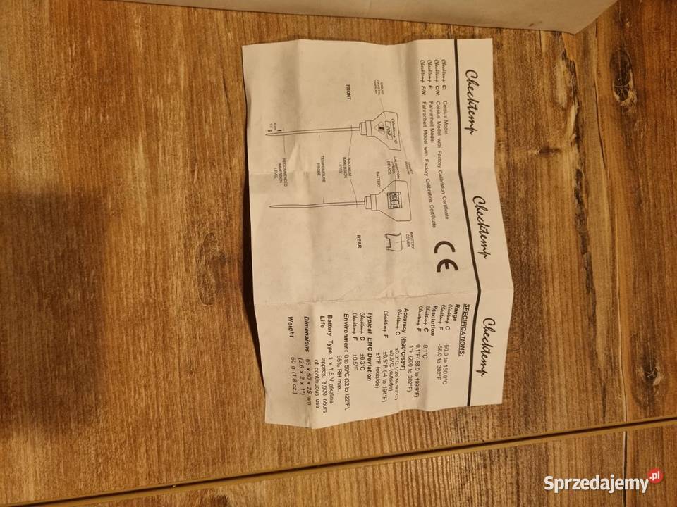 Checktemp termometr Warszawa