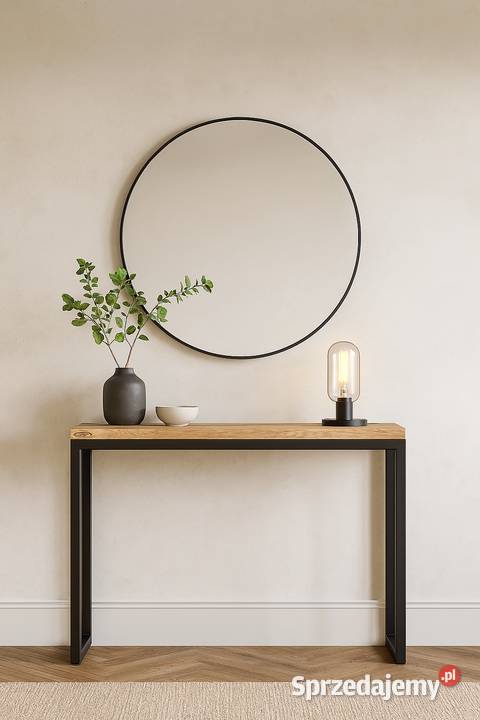 Konsola LOFT 100 Lite Drewno Dębowe Dąb 100cm łódzkie Łódź sprzedam