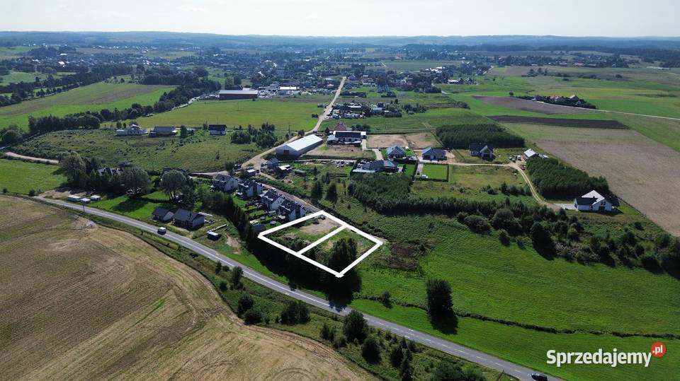 Gowino idealna działka pod budowę domu miastem sprzedam