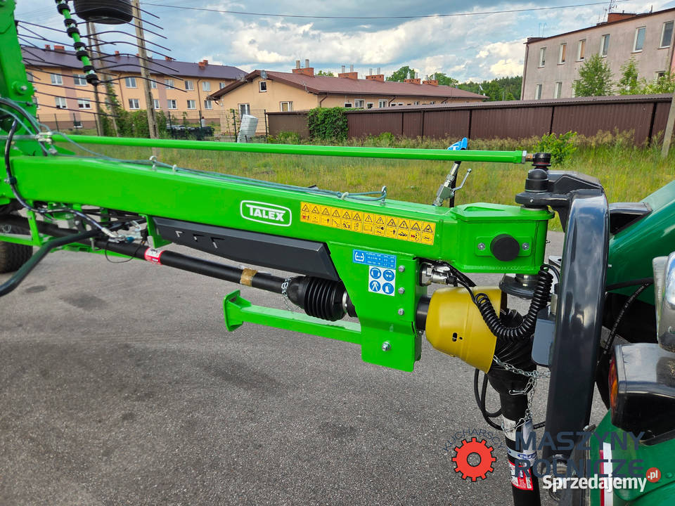 TALEX ZK800 Zgrabiarka Dwukaruzelowa 68M78M Strzegowo sprzedam